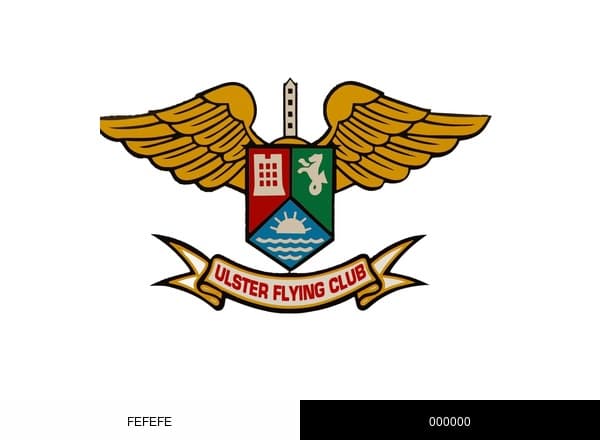 Ulster Flying Club brand color palette
