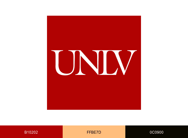 UNLV brand color palette
