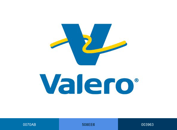 Valero brand color palette