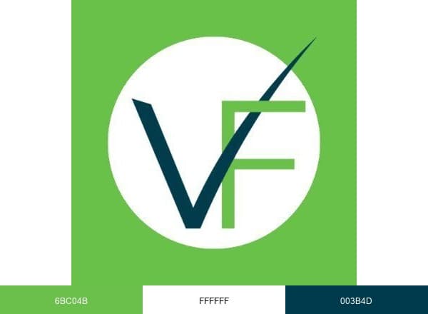 Verified First brand color palette