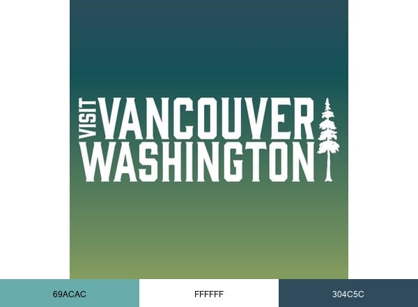VISIT VANCOUVER WA brand color palette