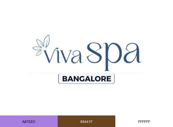Viva Spa Indiranager brand color palette