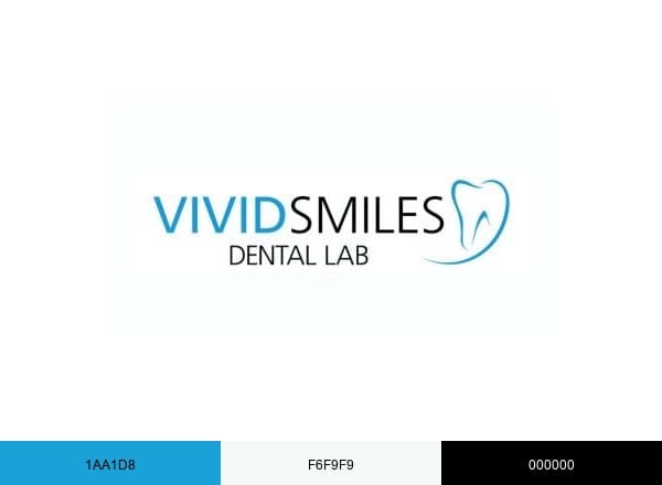 Vivid Smiles Dental Lab brand color palette