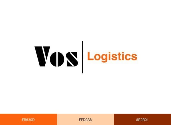 Vos Logistics brand color palette