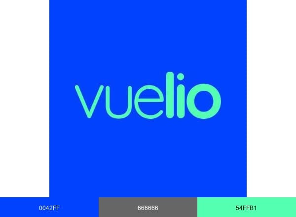Vuelio brand color palette