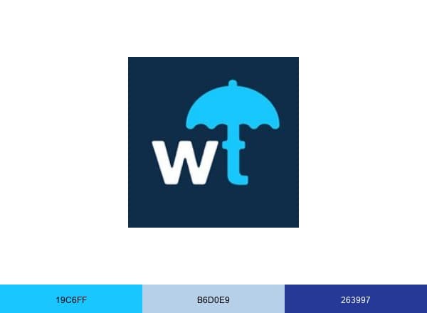 WeatherTAB brand color palette