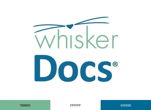 WhiskerDocs brand color palette