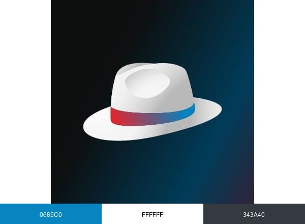 White Hat Studios brand color palette