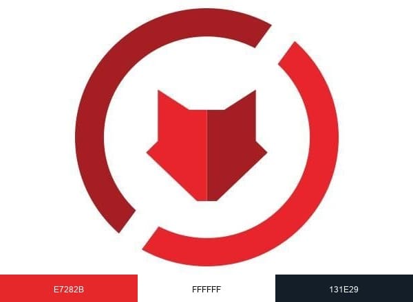 ZeroFox brand color palette