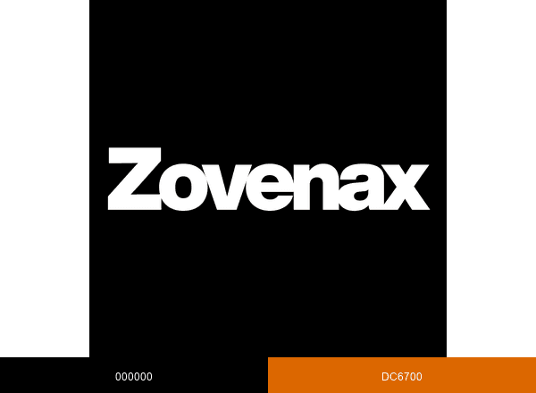Zovenax brand color palette
