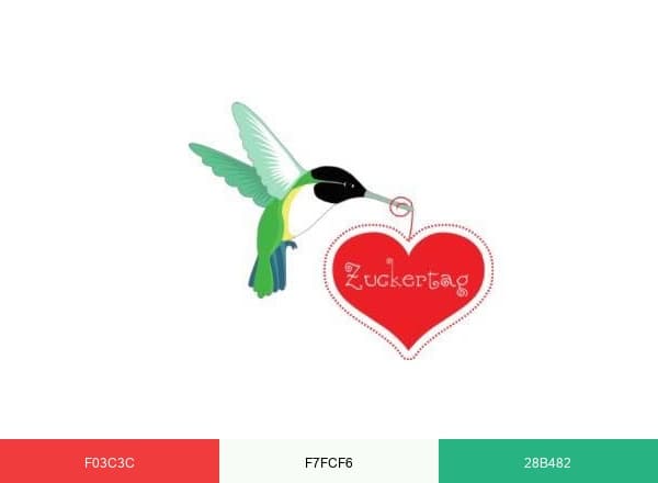 Zuckertag GmbH brand color palette
